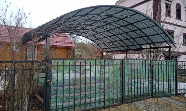 Изготовление автонавесов в Серпухове - Сталь Строй Дизайн (24)