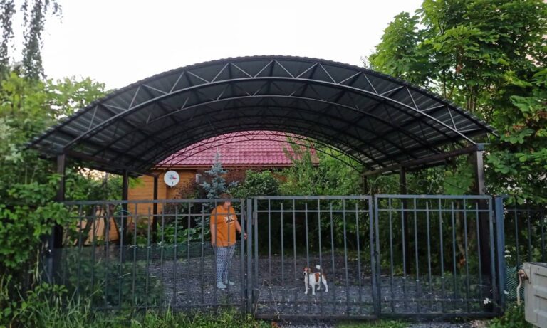 Изготовление автонавесов в Серпухове - Сталь Строй Дизайн (44)