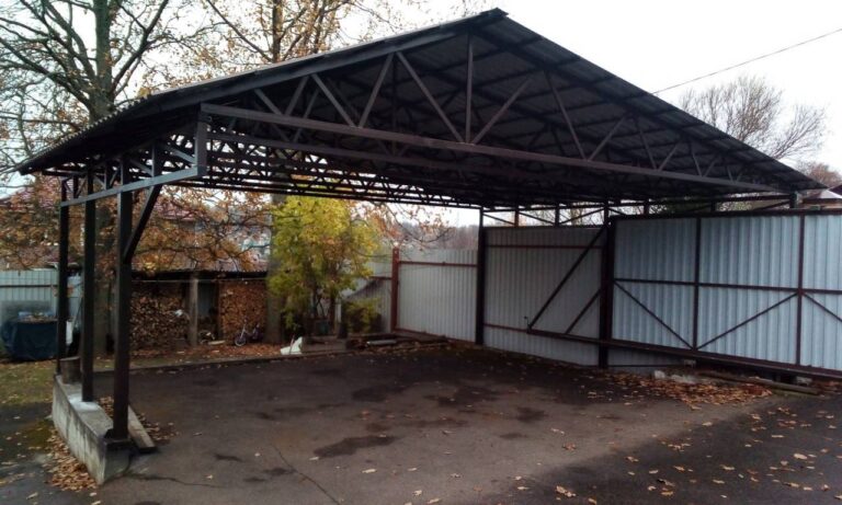 Изготовление автонавесов в Серпухове - Сталь Строй Дизайн (49)