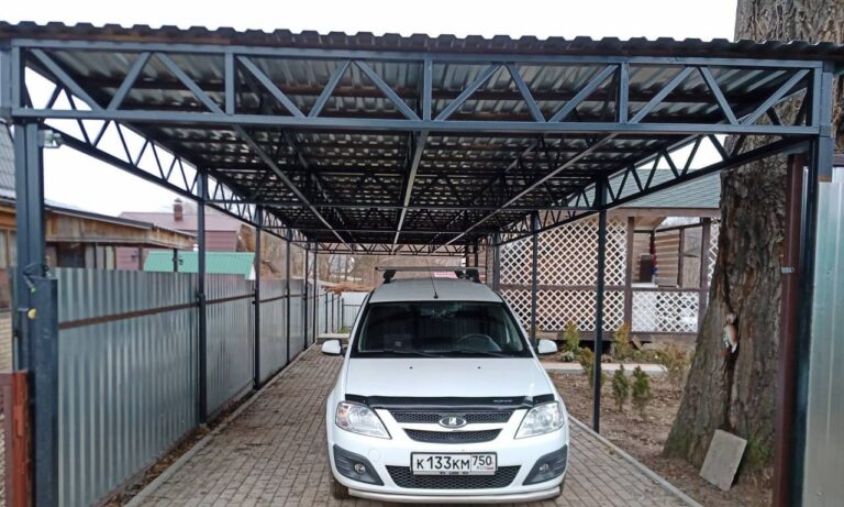 Изготовление автонавесов в Серпухове - Сталь Строй Дизайн (51)