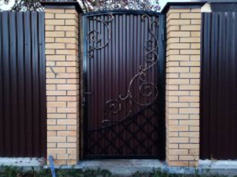 заказать - купить калитку в серпухове Сталь строй дизайн (9)